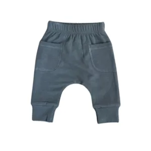 Baby Sprouts, Baby Pocket Pants-Gray Wash