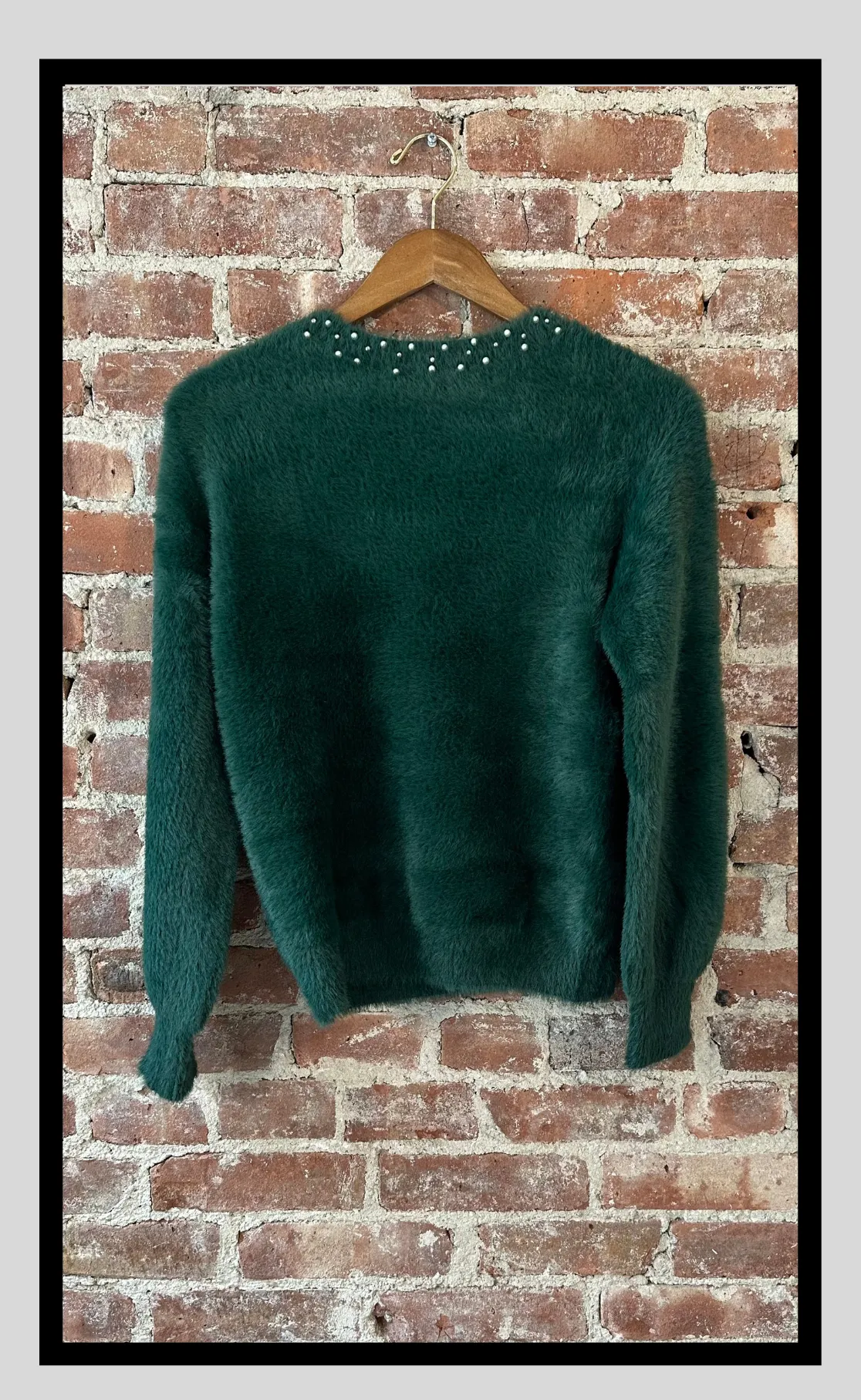 Elegant Green Sweater