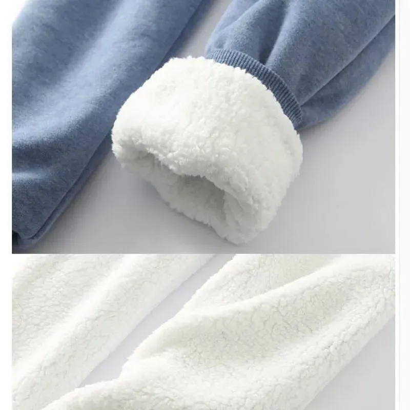 Experience Unparalleled Warmth and Style with Women's Thickened Cashmere Pants