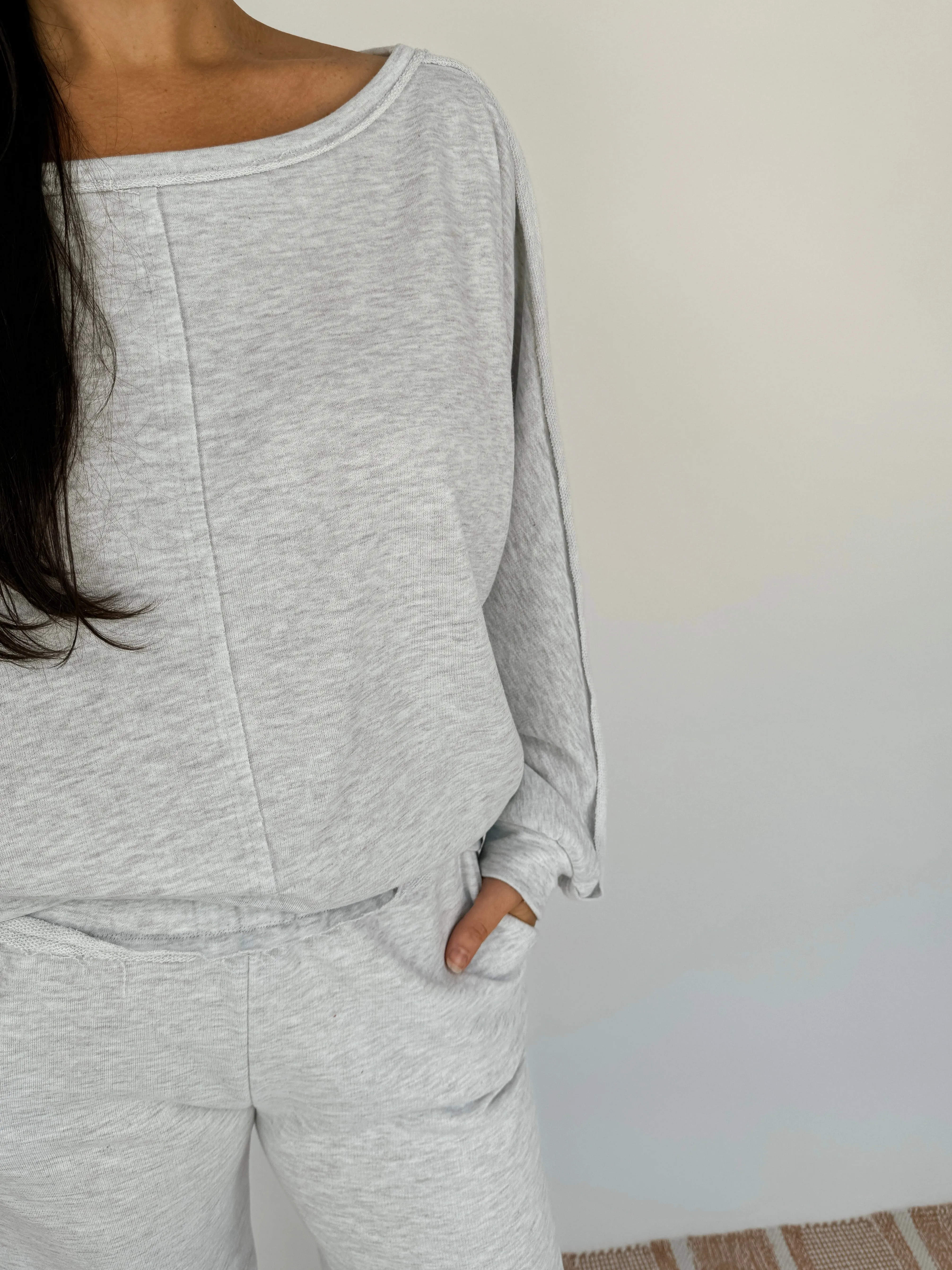 Farrah French Terry Sweatshirt Set