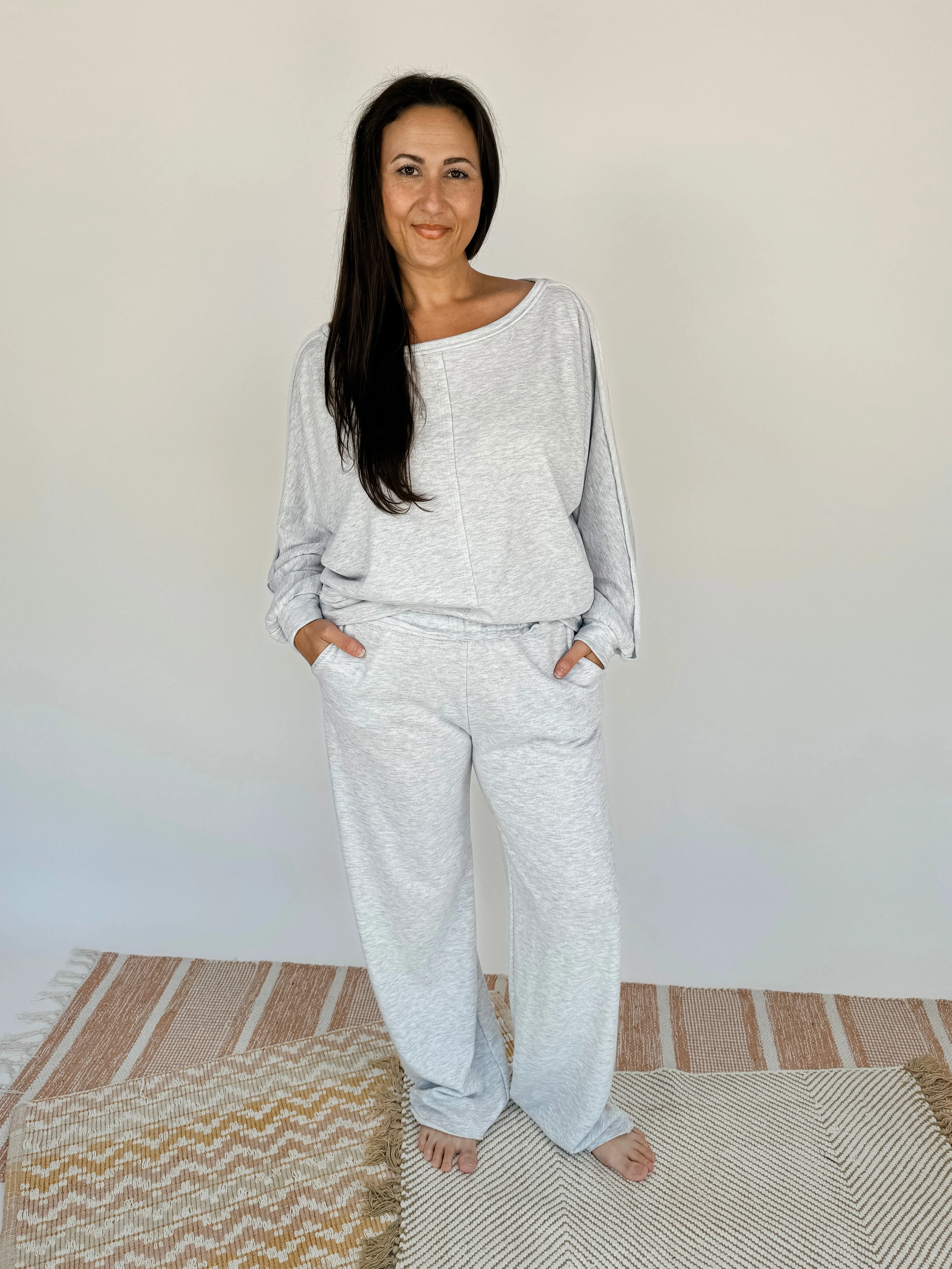 Farrah French Terry Sweatshirt Set
