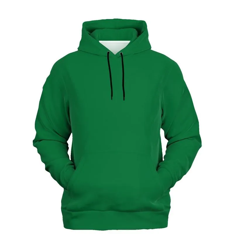 Medium Green Hoodie | Unisex | with PLUS sizes | C100M0Y100K45