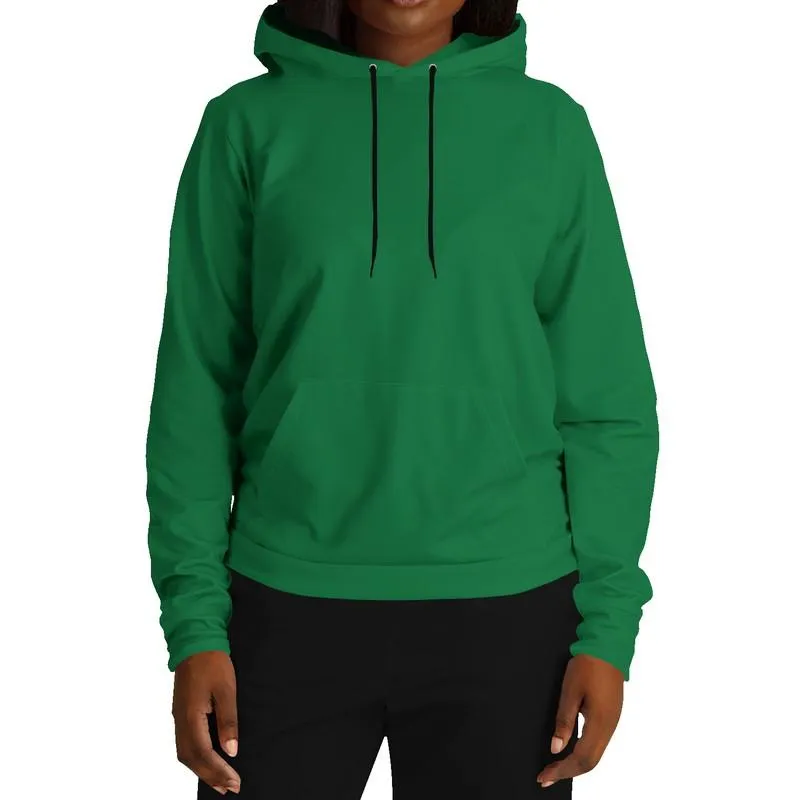 Medium Green Hoodie | Unisex | with PLUS sizes | C100M0Y100K45