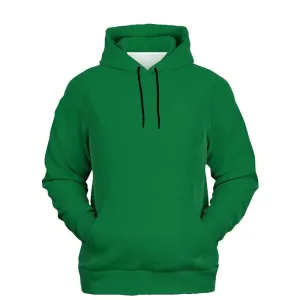 Medium Green Hoodie | Unisex | with PLUS sizes | C100M0Y100K45