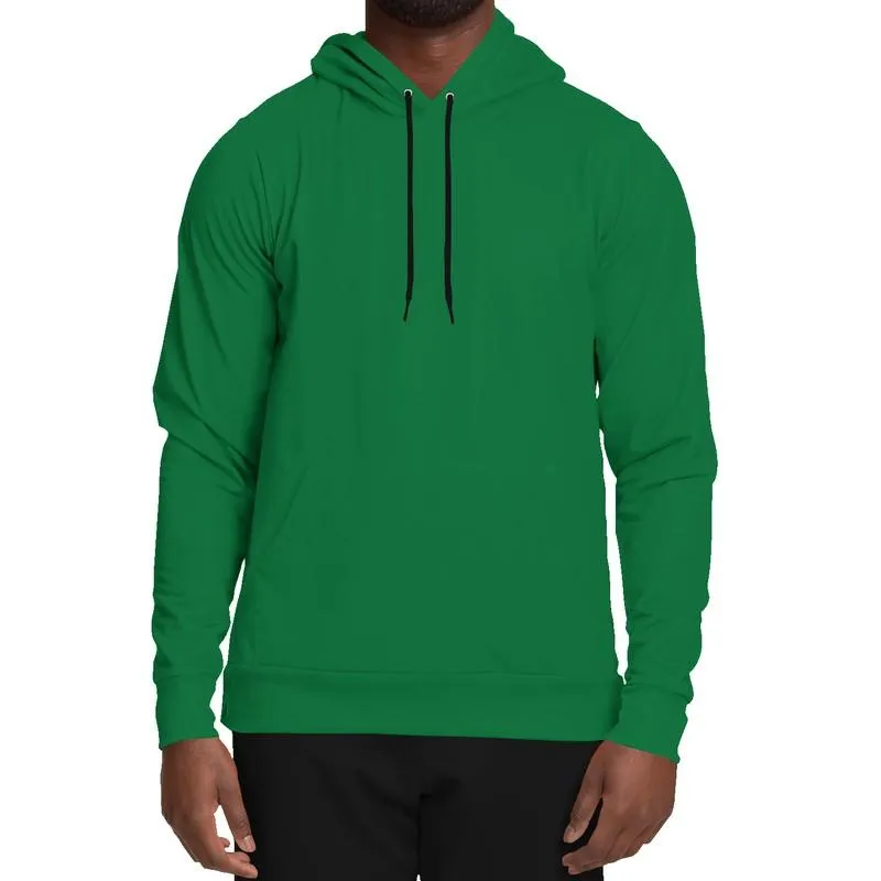 Medium Green Hoodie | Unisex | with PLUS sizes | C100M0Y100K45