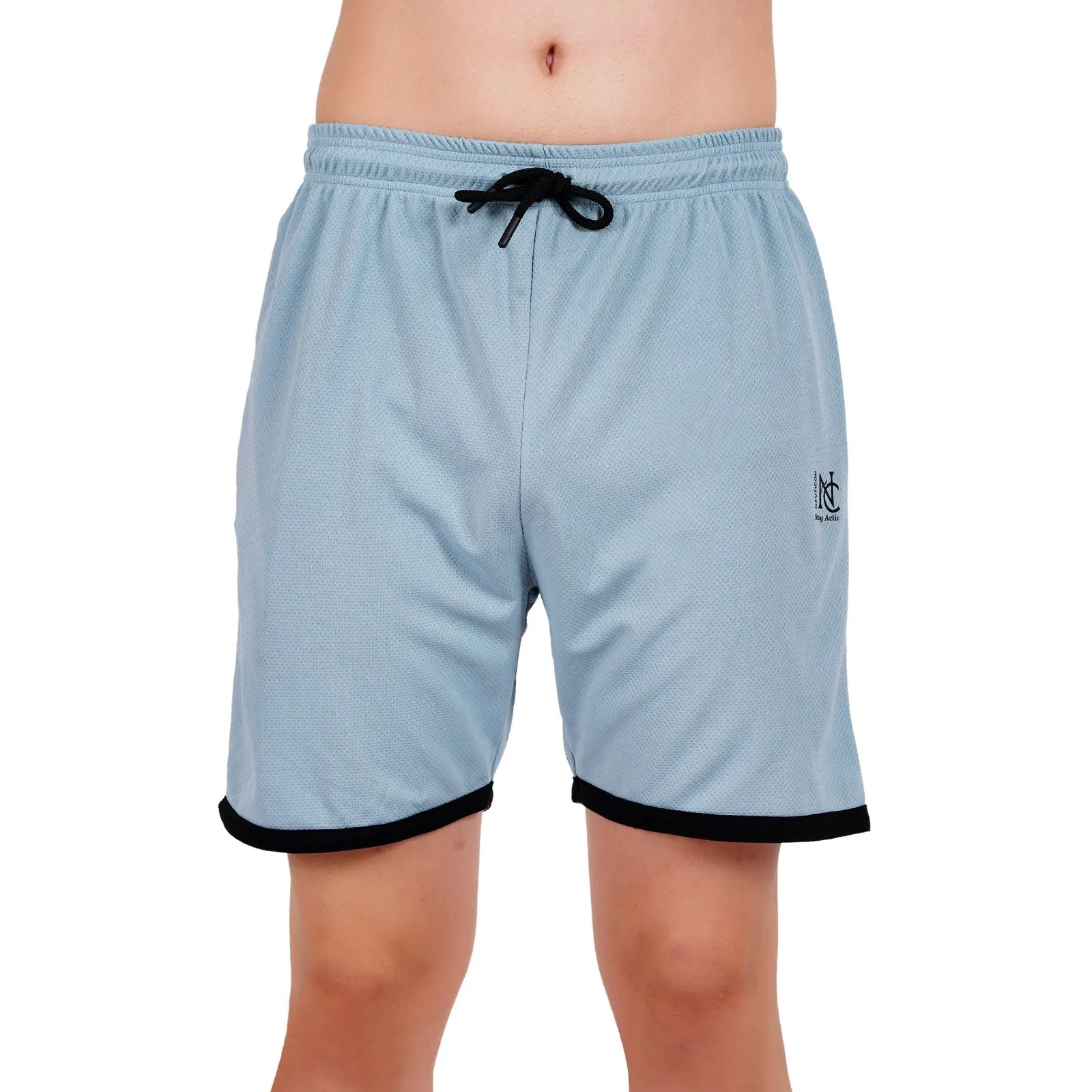 NAUTICON Men Round Neck t-Shirt and Shorts Co-Ord Set Sea Green