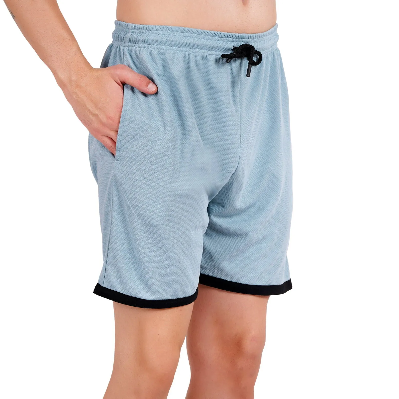 NAUTICON Men Round Neck t-Shirt and Shorts Co-Ord Set Sea Green