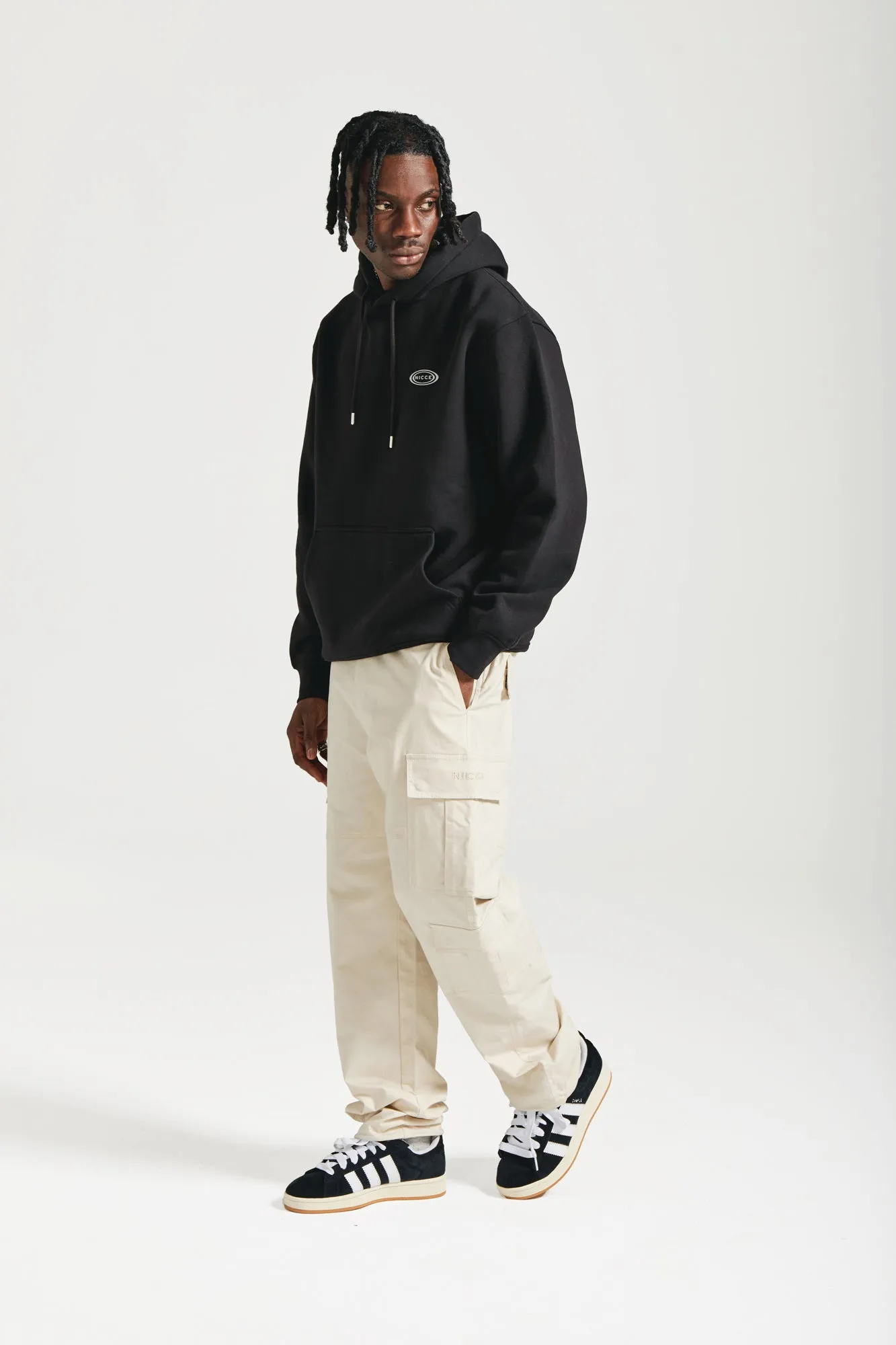 NICCE Mens 4 Pocket Cargo Pants | Stone