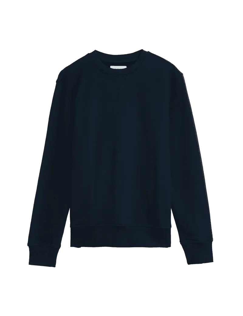 Pure Cotton Crew Neck Sweatshirt