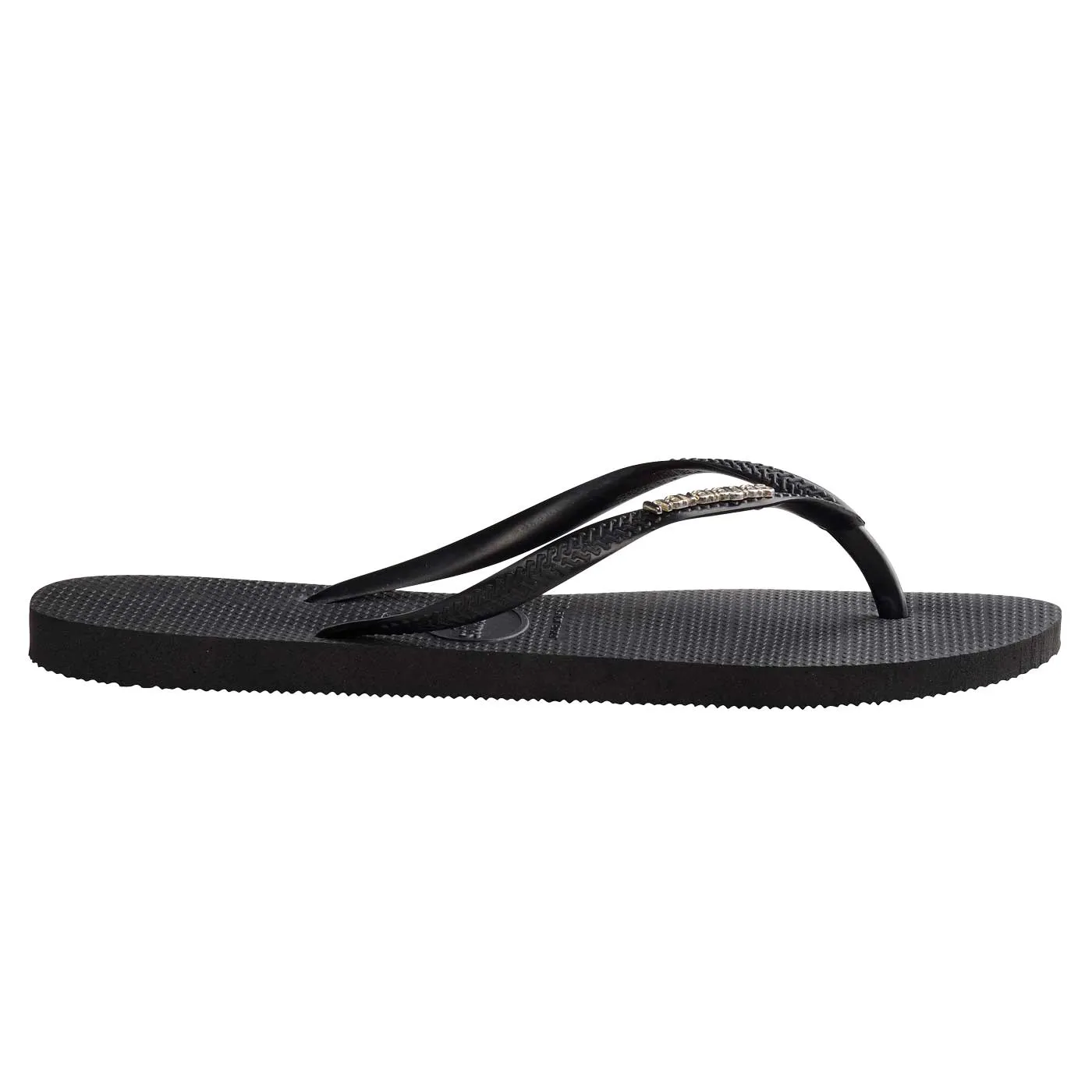 Slim Metal Logo Thongs