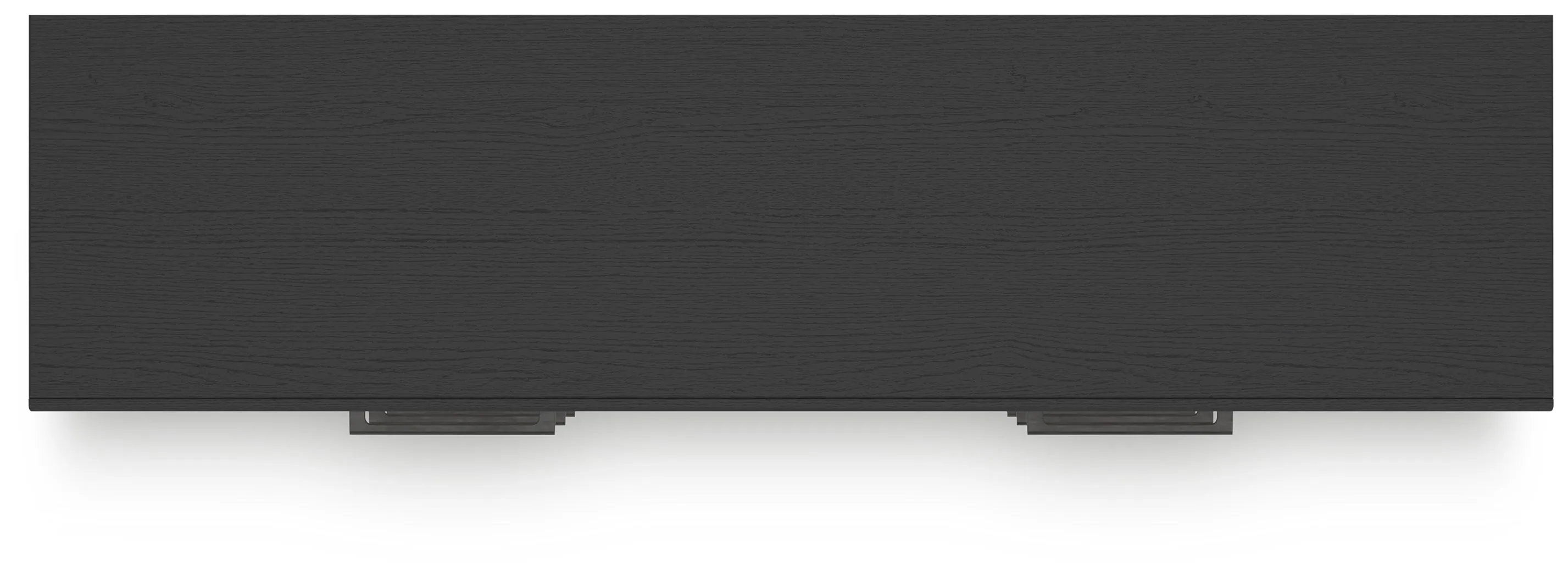 Vertani King Panel Bed with Dresser and 2 Nightstands in Black