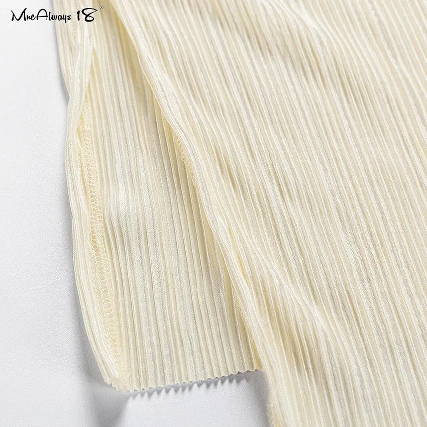 Wide Leg Pleated Pants