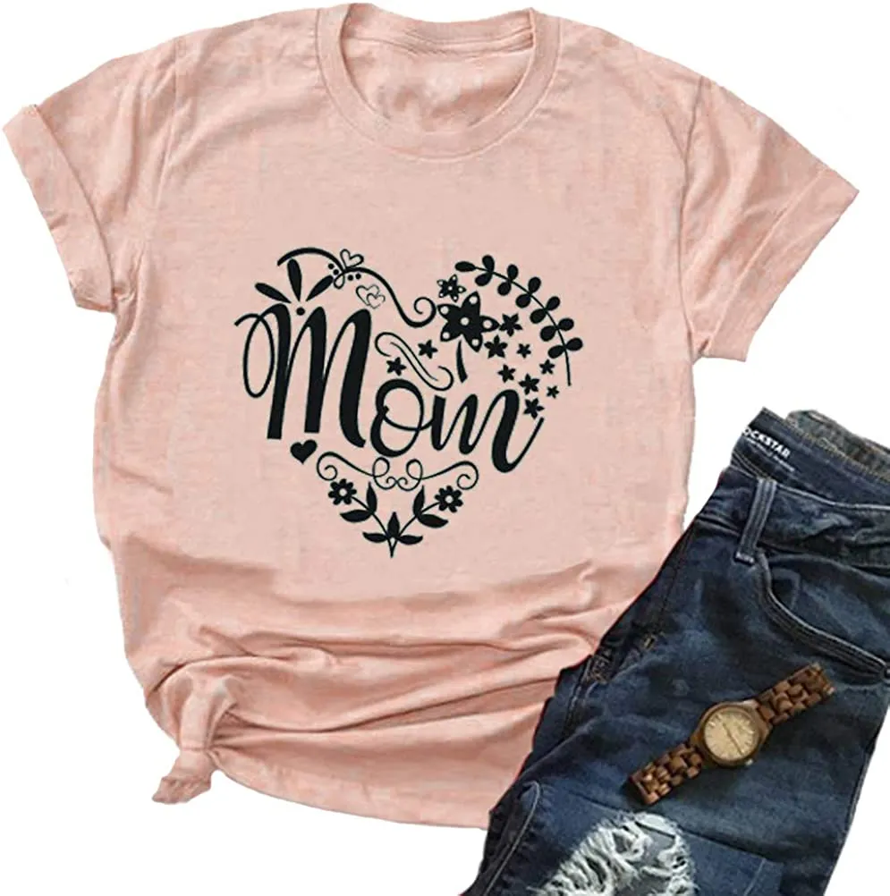 Women Mom T-Shirt Mama Shirt