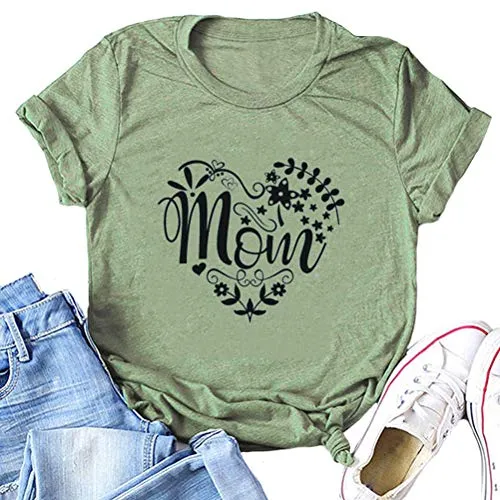 Women Mom T-Shirt Mama Shirt