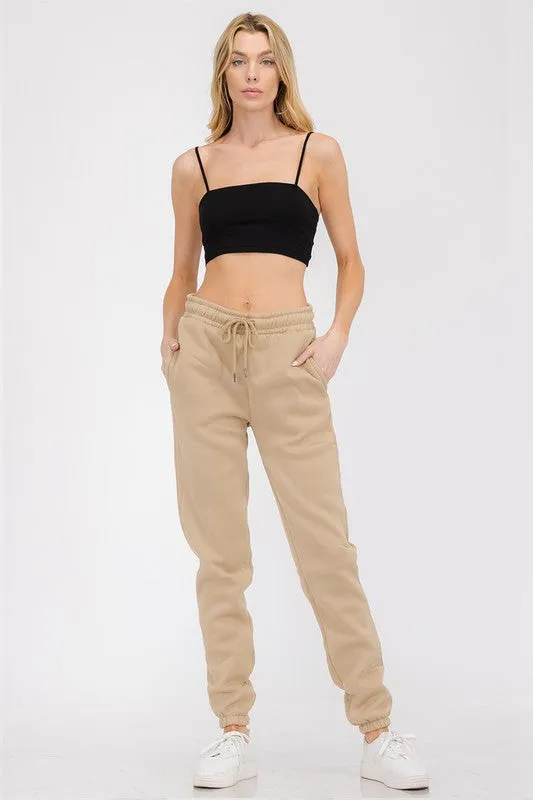 Women's Lounge Sweat Pants Cotton Jogger