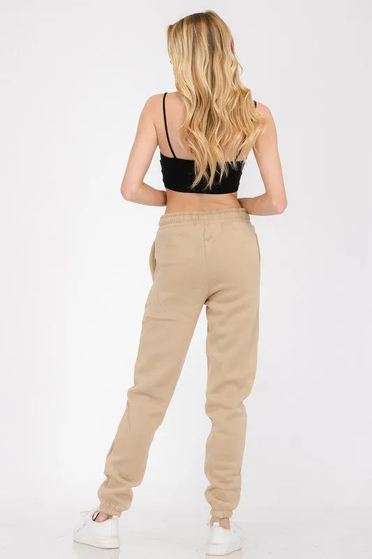 Women's Lounge Sweat Pants Cotton Jogger