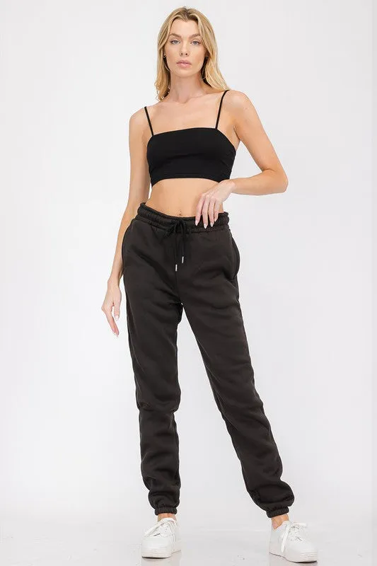 Women's Lounge Sweat Pants Cotton Jogger