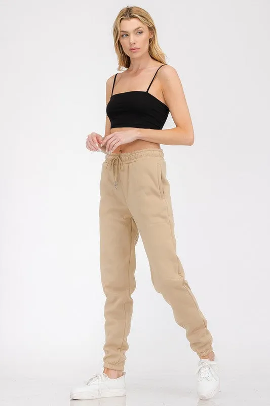 Women's Lounge Sweat Pants Cotton Jogger