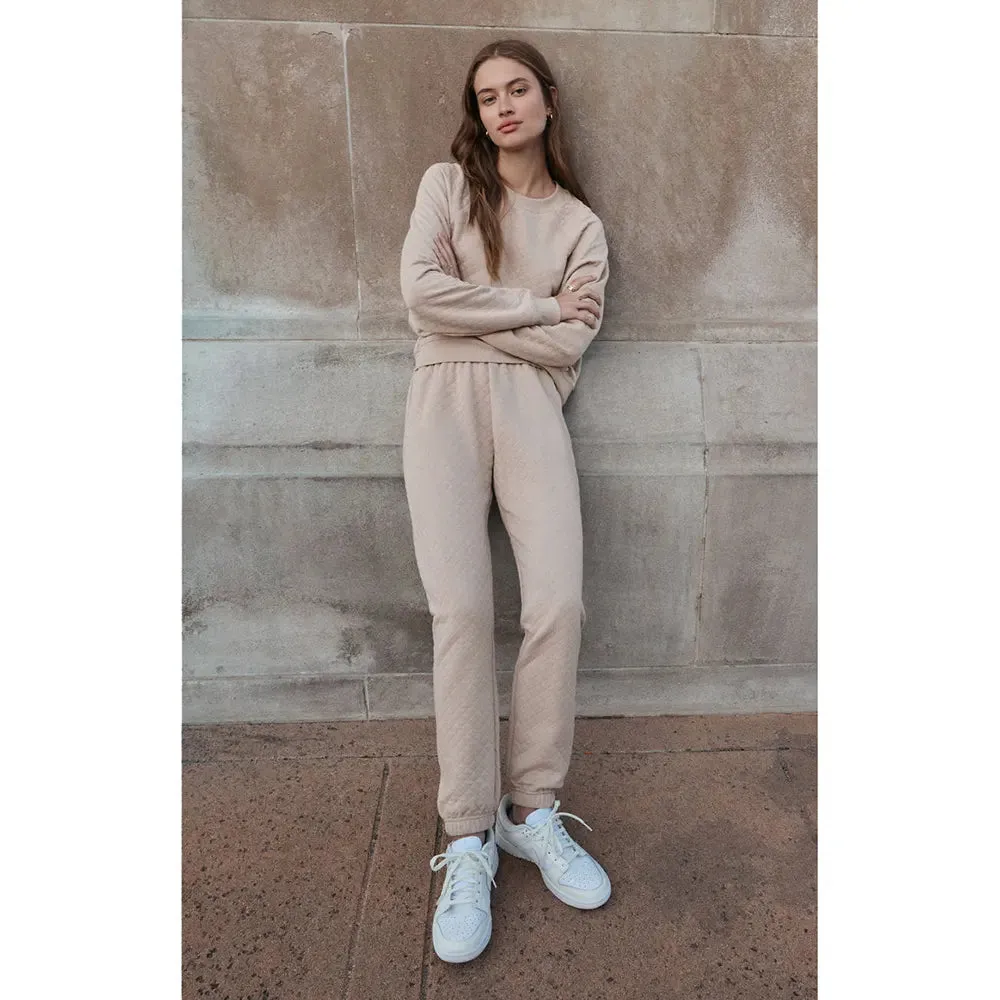 Z Supply Women's Slim Quilted Jogger